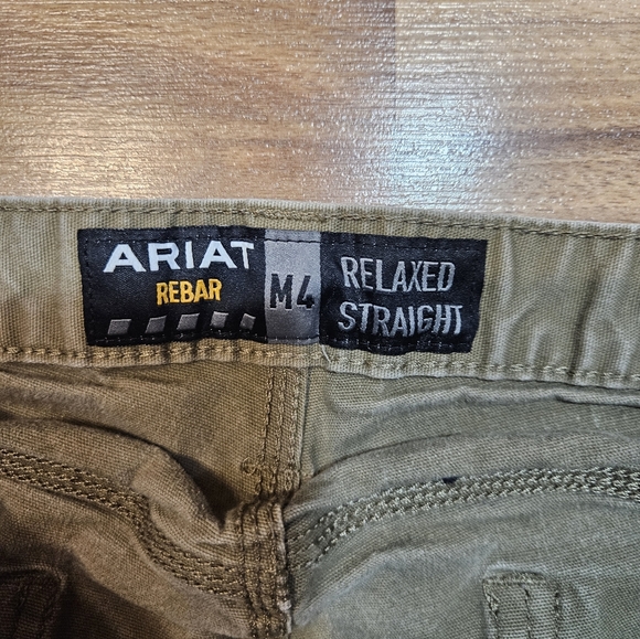 Ariat Rebar M4 Relaxed Straight Work Pants Men’s 40x34 - Picture 7 of 12